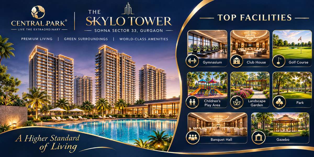 Central Park The Skylo Tower Sohna Sector 33 Gurgaon | Elevated Living with Panoramic Elegance