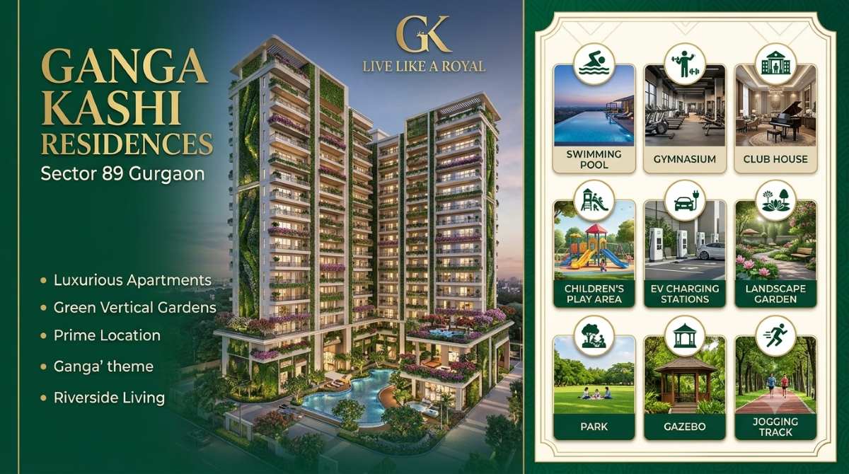 Ganga Kashi Residences Sector 89 Gurgaon | A Distinctive Address for Modern Living