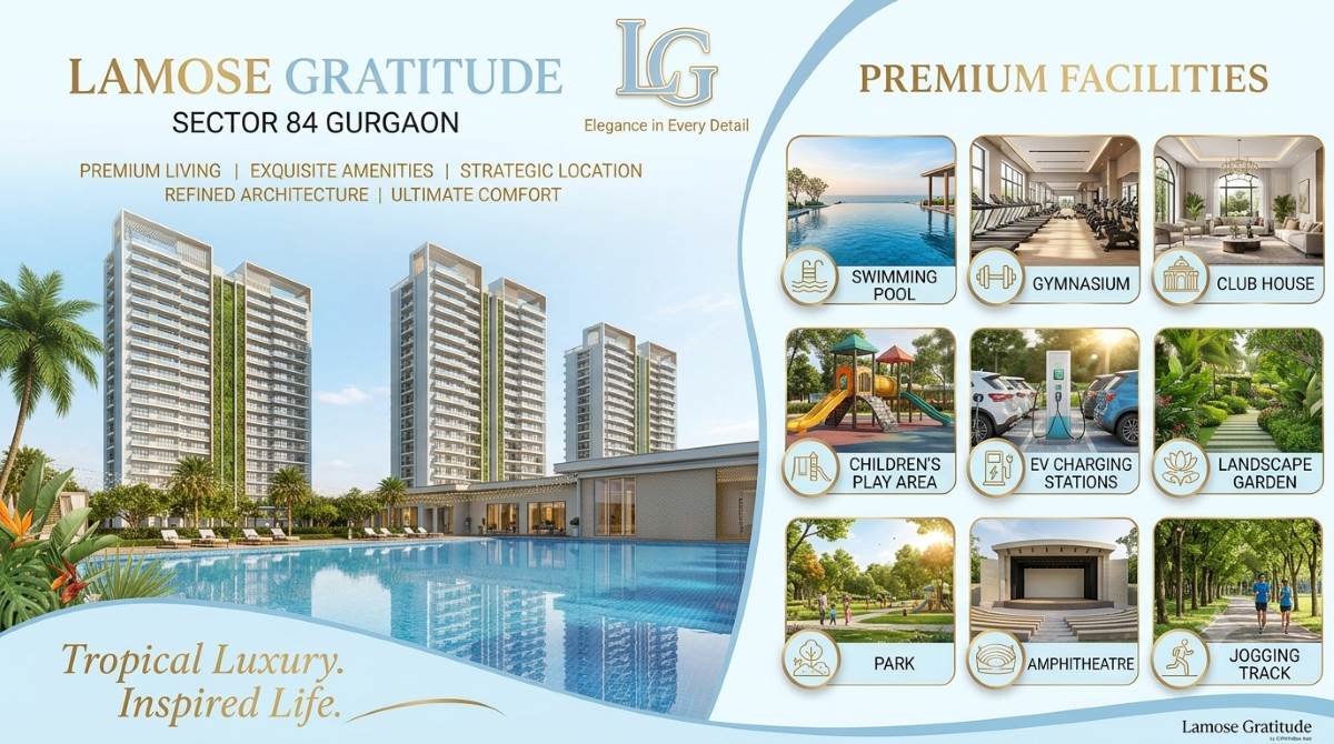 Lamose Gratitude Sector 84 Gurgaon | A Distinctive Expression of Modern Living